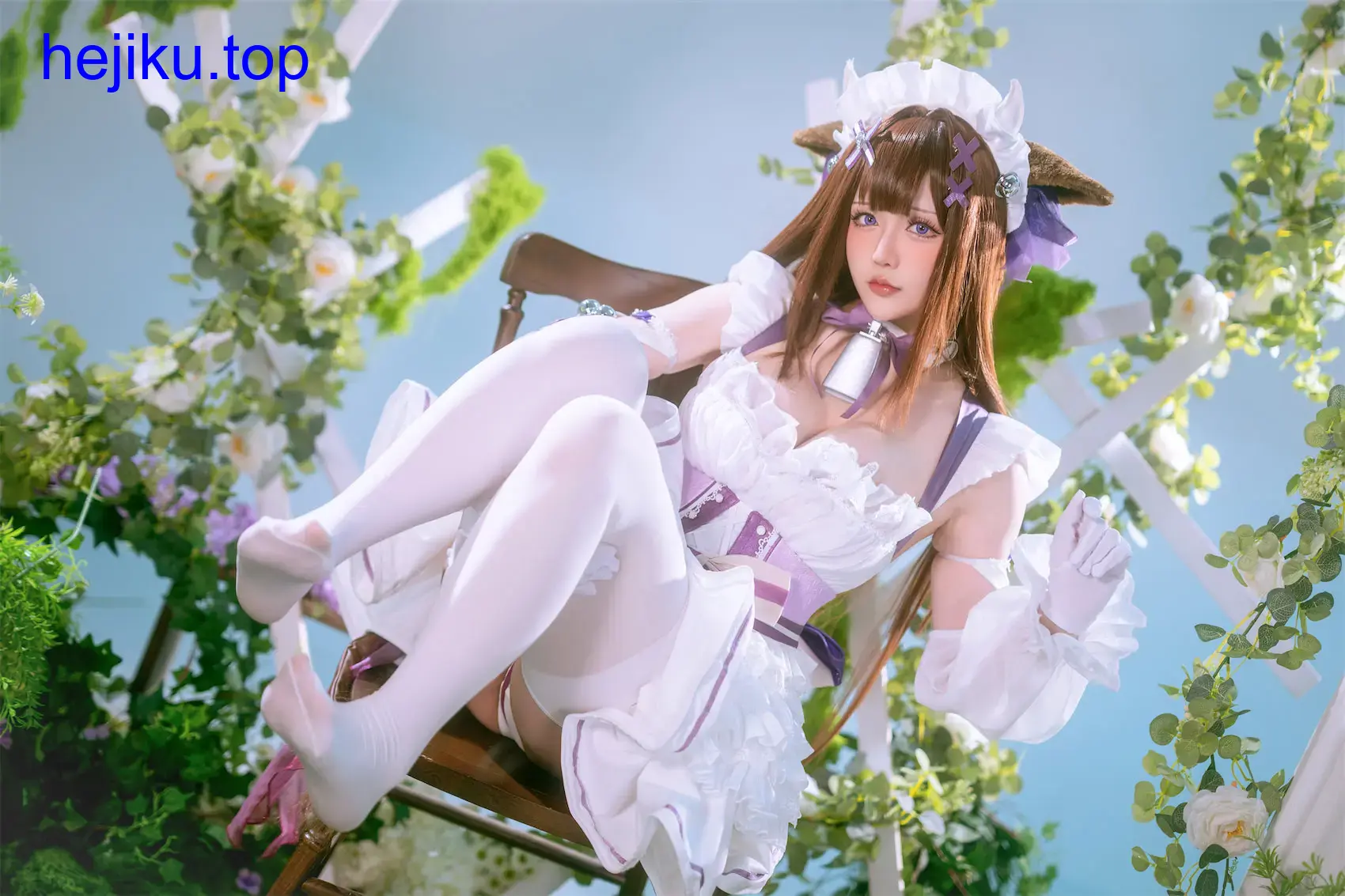 星之迟迟cos妹妹约会OL